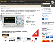 Tablet Screenshot of batronix.com